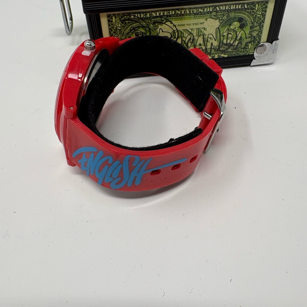 Flud x Ron English Watch (British edition) with Box vintage never been worn new - Picture 5 of 15